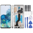 For Samsung Galaxy S20+ SM-G985F 6.58 inch TFT LCD Screen Digitizer Full Assembly with Frame, Not Supporting Fingerprint Identification (Silver) - free shipping - PMC TechLife - Order now!