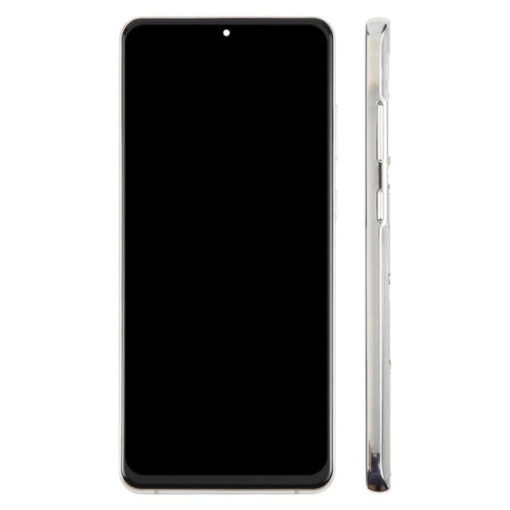 For Samsung Galaxy S20+ SM-G985F 6.58 inch TFT LCD Screen Digitizer Full Assembly with Frame, Not Supporting Fingerprint Identification (Silver)