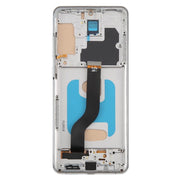 For Samsung Galaxy S20+ SM-G985F 6.58 inch TFT LCD Screen Digitizer Full Assembly with Frame, Not Supporting Fingerprint Identification (Silver)