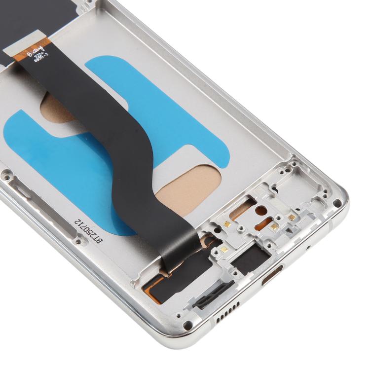 For Samsung Galaxy S20+ SM-G985F 6.58 inch TFT LCD Screen Digitizer Full Assembly with Frame, Not Supporting Fingerprint Identification (Silver)