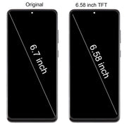 For Samsung Galaxy S20+ SM-G985F 6.58 inch TFT LCD Screen Digitizer Full Assembly with Frame, Not Supporting Fingerprint Identification (Red)