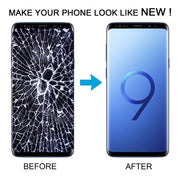 For Samsung Galaxy S9+ SM-G965F 6.18 inch TFT LCD Screen Digitizer Full Assembly with Frame (Purple)