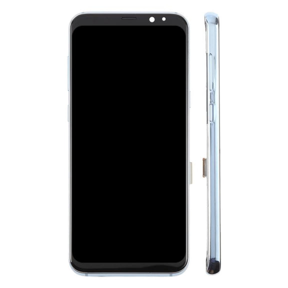 For Samsung Galaxy S8+ SM-G955F 6.18 inch TFT LCD Screen Digitizer Full Assembly with Frame (Blue)
