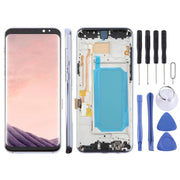 For Samsung Galaxy S8+ SM-G955F 6.18 inch TFT LCD Screen Digitizer Full Assembly with Frame (Purple)