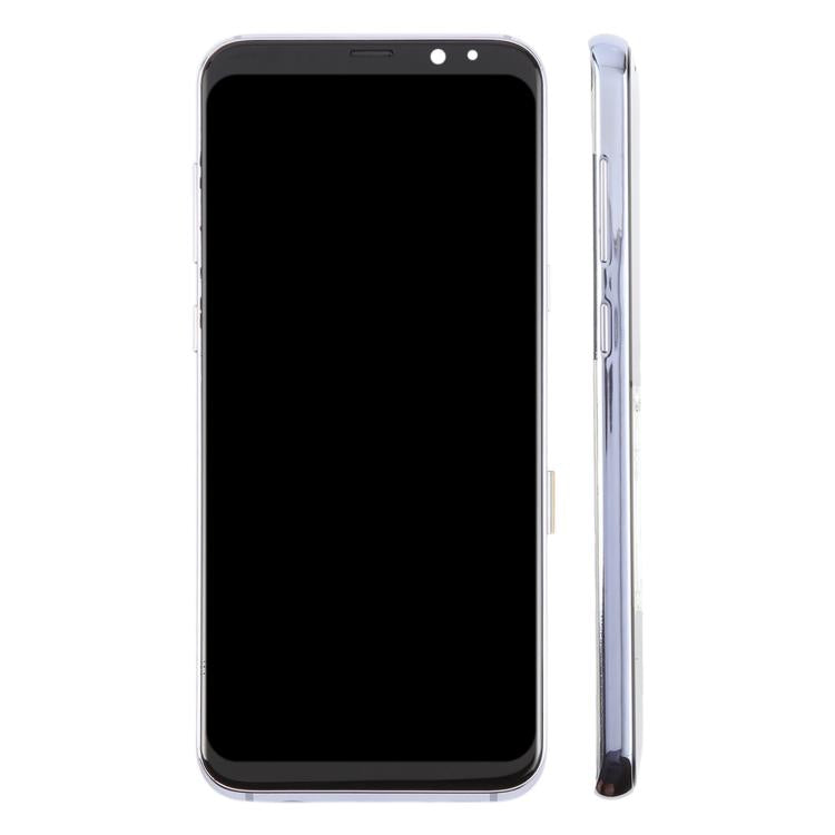 For Samsung Galaxy S8+ SM-G955F 6.18 inch TFT LCD Screen Digitizer Full Assembly with Frame (Purple)