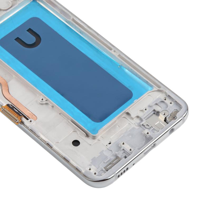 For Samsung Galaxy S8+ SM-G955F 6.18 inch TFT LCD Screen Digitizer Full Assembly with Frame (Silver)