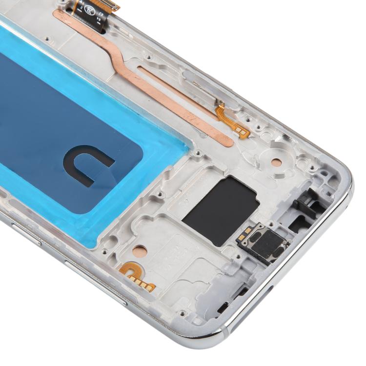 For Samsung Galaxy S8+ SM-G955F 6.18 inch TFT LCD Screen Digitizer Full Assembly with Frame (Silver)