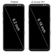 For Samsung Galaxy S8+ SM-G955F 6.18 inch TFT LCD Screen Digitizer Full Assembly with Frame (Gold)
