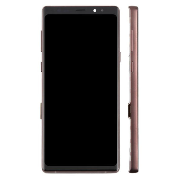 For Samsung Galaxy Note9 SM-N960F 6.33 inch TFT LCD Screen Digitizer Full Assembly with Frame (Gold)