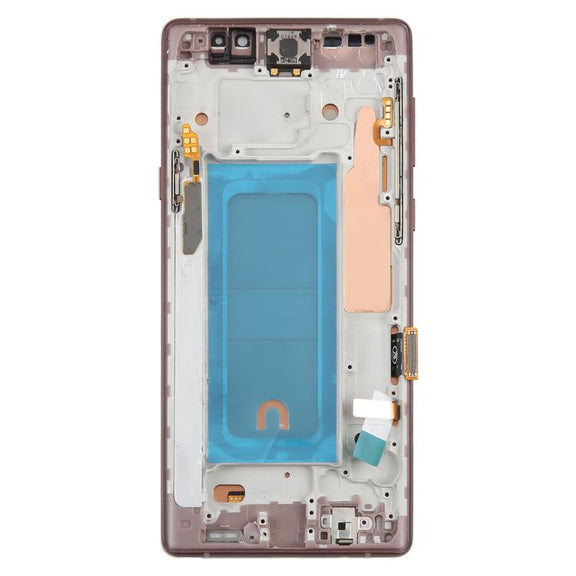 For Samsung Galaxy Note9 SM-N960F 6.33 inch TFT LCD Screen Digitizer Full Assembly with Frame (Gold)