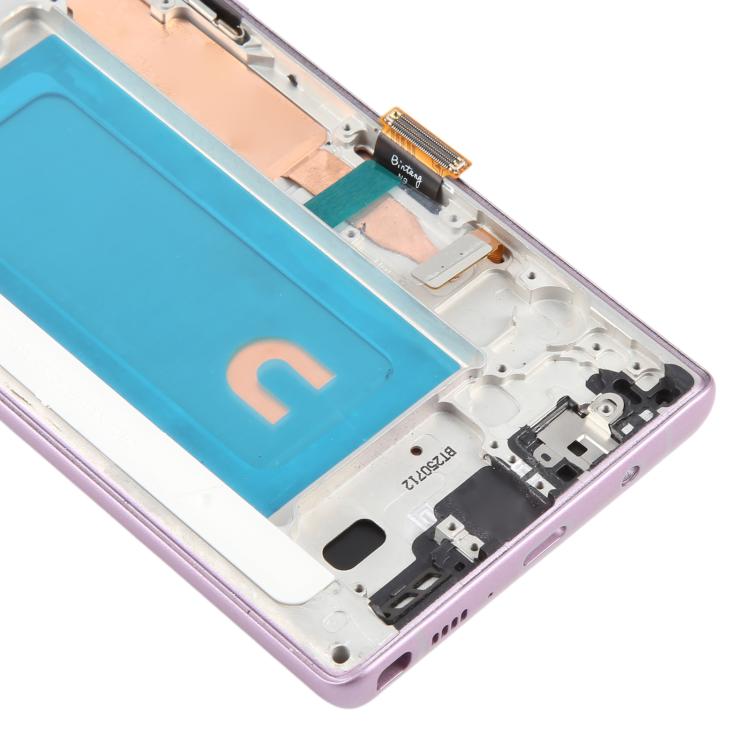 For Samsung Galaxy Note9 SM-N960F 6.33 inch TFT LCD Screen Digitizer Full Assembly with Frame (Purple)