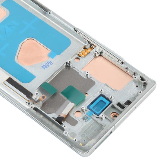 For Samsung Galaxy Note20 SM-N980F 6.6 inch TFT LCD Screen Digitizer Full Assembly with Frame, Not Supporting Fingerprint Identification (Green)
