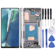 For Samsung Galaxy Note20 SM-N980F 6.6 inch TFT LCD Screen Digitizer Full Assembly with Frame, Not Supporting Fingerprint Identification (Grey) - free shipping - PMC TechLife - Order now!