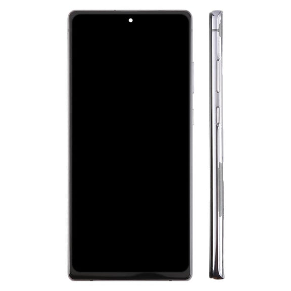 For Samsung Galaxy Note20 SM-N980F 6.6 inch TFT LCD Screen Digitizer Full Assembly with Frame, Not Supporting Fingerprint Identification (Grey)