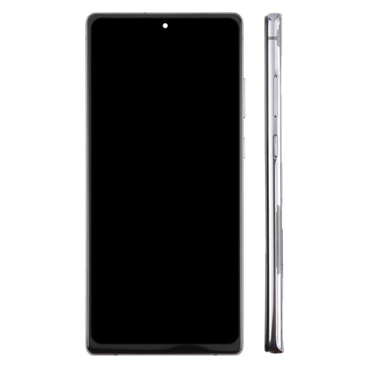 For Samsung Galaxy Note20 SM-N980F 6.6 inch TFT LCD Screen Digitizer Full Assembly with Frame, Not Supporting Fingerprint Identification (Grey)