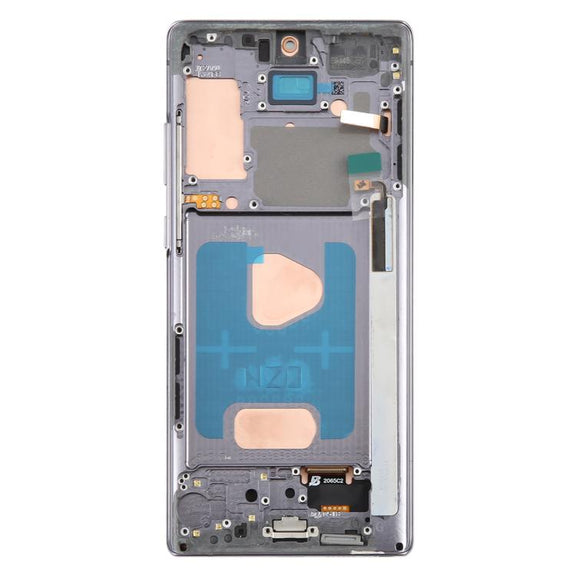 For Samsung Galaxy Note20 SM-N980F 6.6 inch TFT LCD Screen Digitizer Full Assembly with Frame, Not Supporting Fingerprint Identification (Grey)