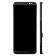 For Samsung Galaxy S8 SM-G950F 5.7 inch TFT LCD Screen Digitizer Full Assembly with Frame (Black)