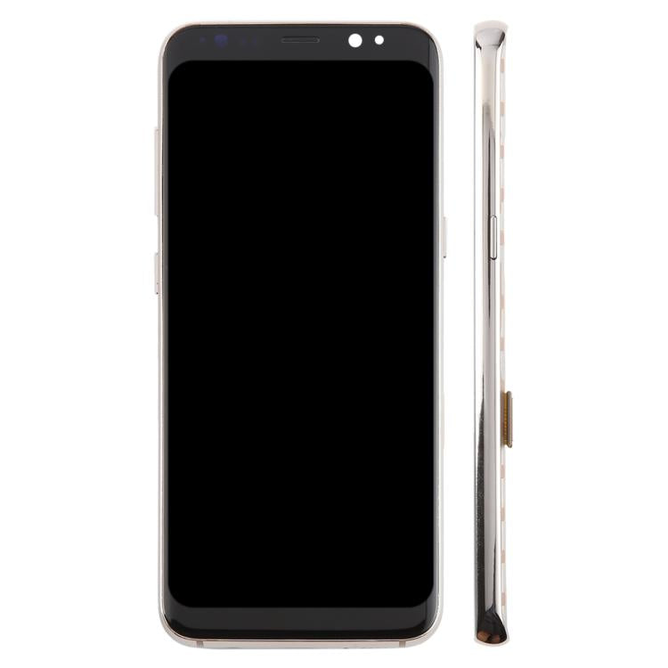 For Samsung Galaxy S8 SM-G950F 5.7 inch TFT LCD Screen Digitizer Full Assembly with Frame (Gold)