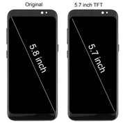 For Samsung Galaxy S8 SM-G950F 5.7 inch TFT LCD Screen Digitizer Full Assembly with Frame (Purple)