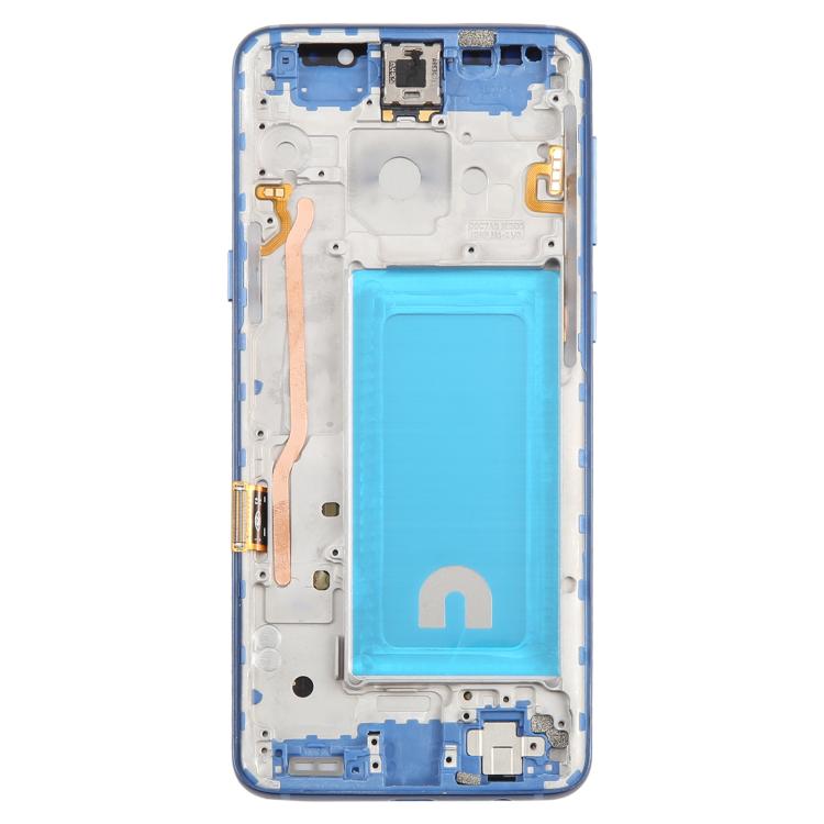 For Samsung Galaxy S9 SM-G960F 5.7 inch TFT LCD Screen Digitizer Full Assembly with Frame (Blue)