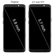 For Samsung Galaxy S9 SM-G960F 5.7 inch TFT LCD Screen Digitizer Full Assembly with Frame (Blue)