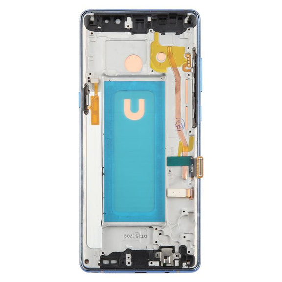 For Samsung Galaxy Note 8 SM-N950F 6.25 inch TFT LCD Screen Digitizer Full Assembly with Frame (Blue)