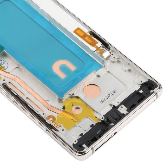 For Samsung Galaxy Note 8 SM-N950F 6.25 inch TFT LCD Screen Digitizer Full Assembly with Frame (Silver)
