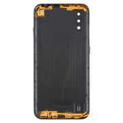 For Samsung Galaxy A01 SM-A015F Back Cover with Camera Lens Cover(Blue)