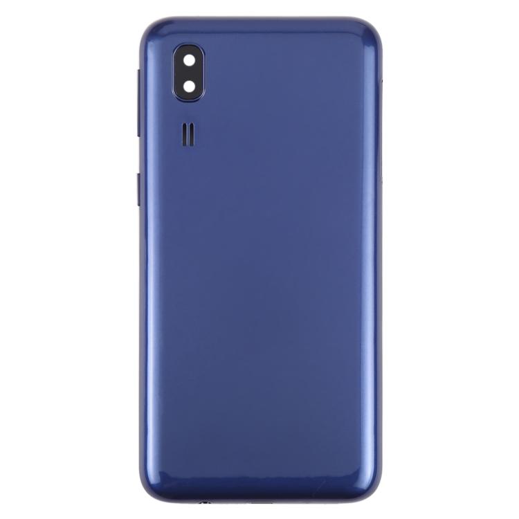 For Samsung Galaxy A2 Core SM-A260F Back Cover with Camera Lens Cover(Blue)