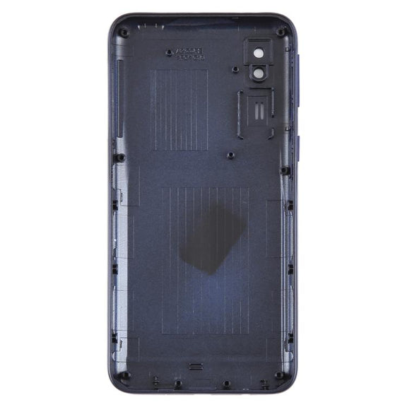 For Samsung Galaxy A2 Core SM-A260F Back Cover with Camera Lens Cover(Blue)