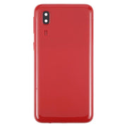 For Samsung Galaxy A2 Core SM-A260F Back Cover with Camera Lens Cover(Red)
