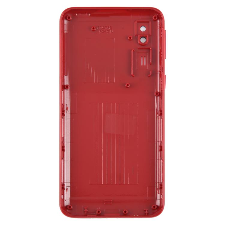 For Samsung Galaxy A2 Core SM-A260F Back Cover with Camera Lens Cover(Red)