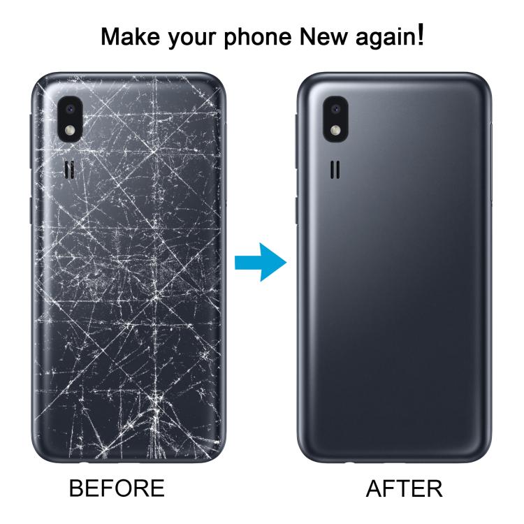 For Samsung Galaxy A2 Core SM-A260F Back Cover with Camera Lens Cover(Blue) - free shipping - PMC TechLife - Order now!