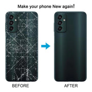 For Samsung Galaxy M13 SM-M135F Standard Version Back Cover(Blue)