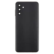 For Samsung Galaxy A04s SM-A047F Back Cover with Camera Lens Cover(Black)