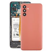 For Samsung Galaxy A04s SM-A047F Back Cover with Camera Lens Cover(Pink)