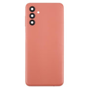 For Samsung Galaxy A04s SM-A047F Back Cover with Camera Lens Cover(Pink)