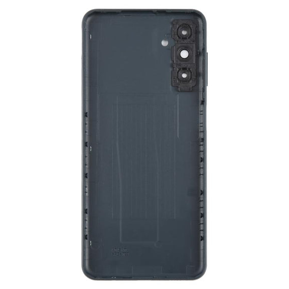 For Samsung Galaxy A04s SM-A047F Back Cover with Camera Lens Cover(Gray)