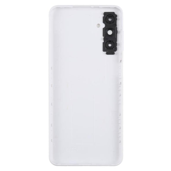 For Samsung Galaxy A04s SM-A047F Back Cover with Camera Lens Cover(White)