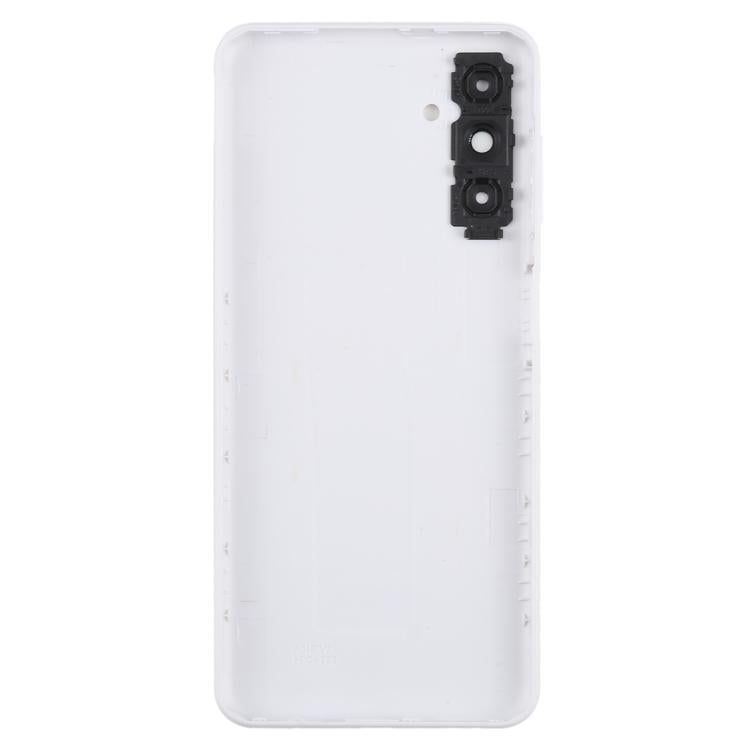 For Samsung Galaxy A04s SM-A047F Back Cover with Camera Lens Cover(White)