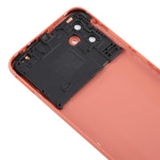 For Samsung Galaxy A04e SM-A042F Back Cover with Camera Lens Cover(Pink)