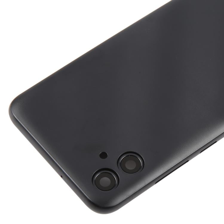 For Samsung Galaxy A04e SM-A042F Back Cover with Camera Lens Cover(Gray)