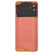 For Samsung Galaxy A04 SM-A045F Back Cover with Camera Lens Cover(Pink)
