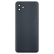 For Samsung Galaxy A04 SM-A045F Back Cover with Camera Lens Cover(Gray)