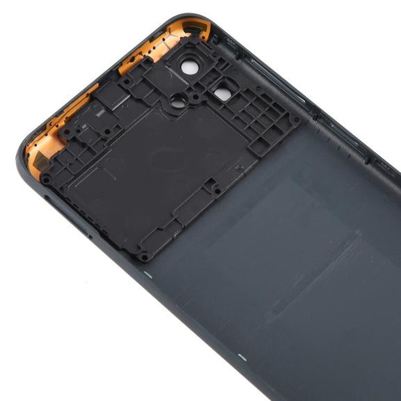 For Samsung Galaxy A04 SM-A045F Back Cover with Camera Lens Cover(Gray)