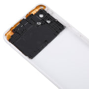 For Samsung Galaxy A04 SM-A045F Back Cover with Camera Lens Cover(White)