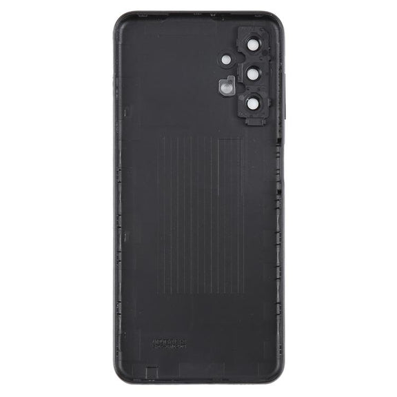 For Samsung Galaxy A13 SM-A135F Back Cover with Camera Lens Cover(Black)