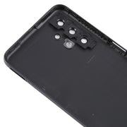 For Samsung Galaxy A13 SM-A135F Back Cover with Camera Lens Cover(Black)