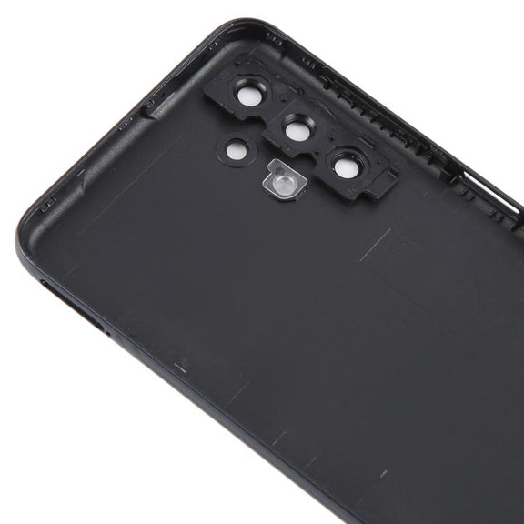For Samsung Galaxy A13 SM-A135F Back Cover with Camera Lens Cover(Black)