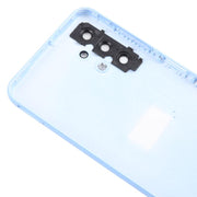 For Samsung Galaxy A13 SM-A135F Back Cover with Camera Lens Cover(Blue)